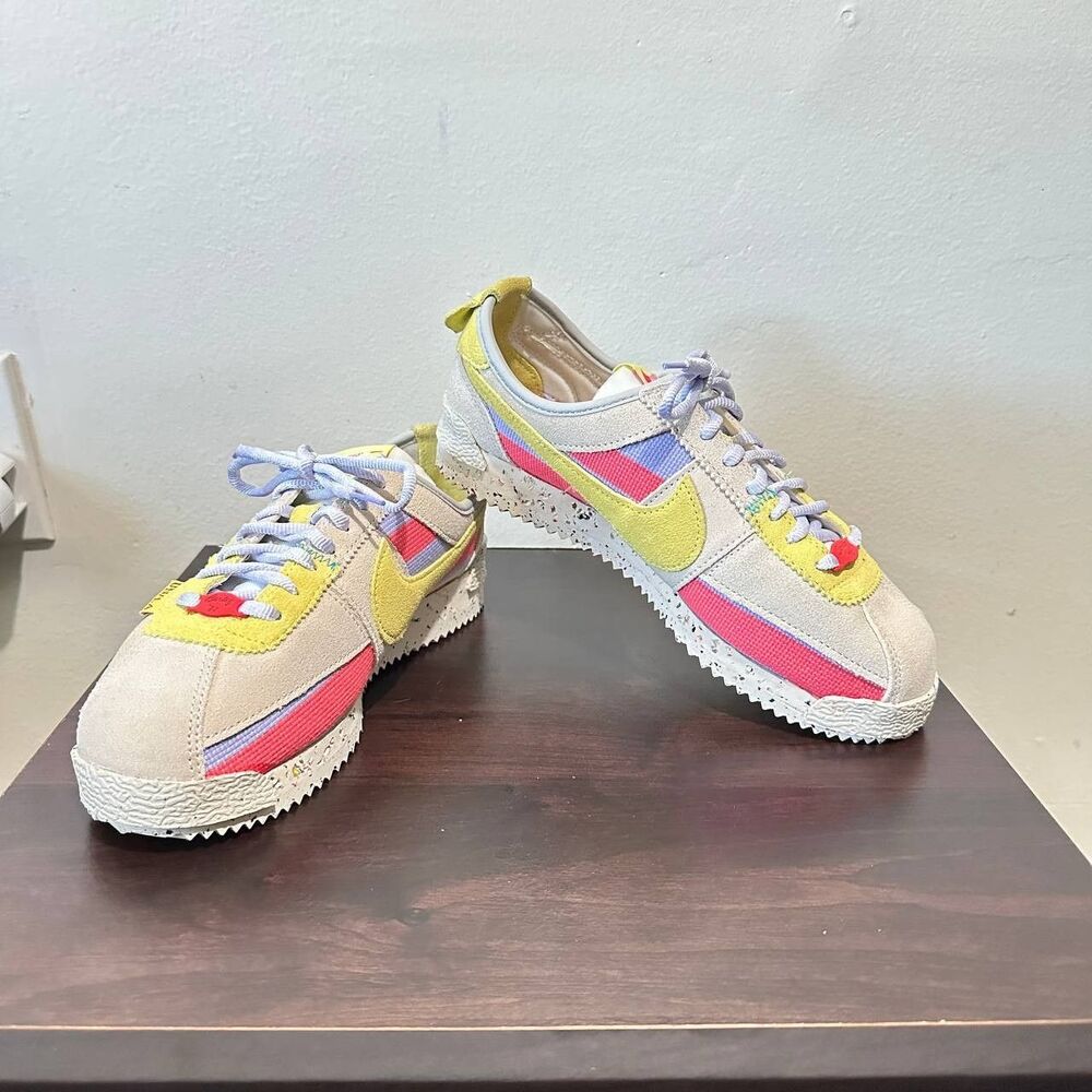 Nike Union LA x Cortez SP Lemon Frost -Size Men's 6 - Pre-Owned